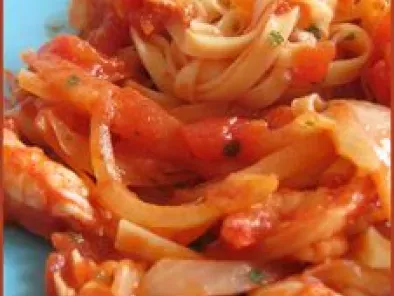 Spaghetti aux queues d'écrevisses