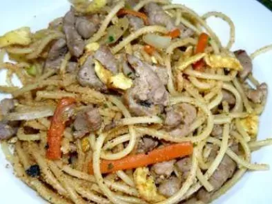 Spaghetti aux saveurs asiatiques - photo 2