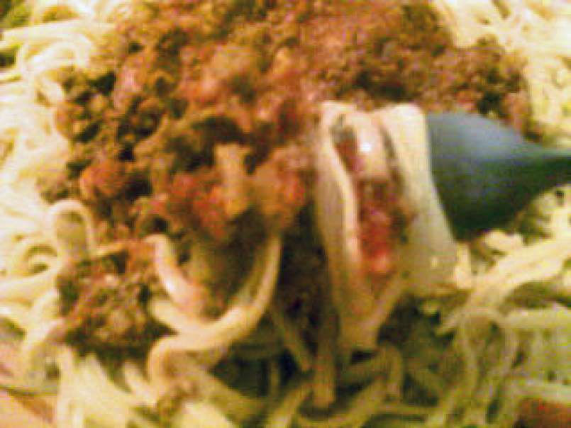Spaghetti bolognaise express