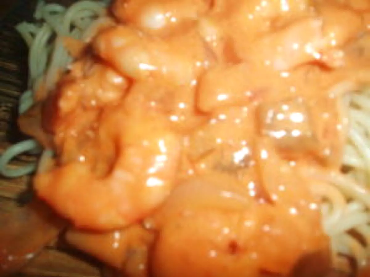 Spaghetti et leurs crevettes à la mexicaine - photo 2