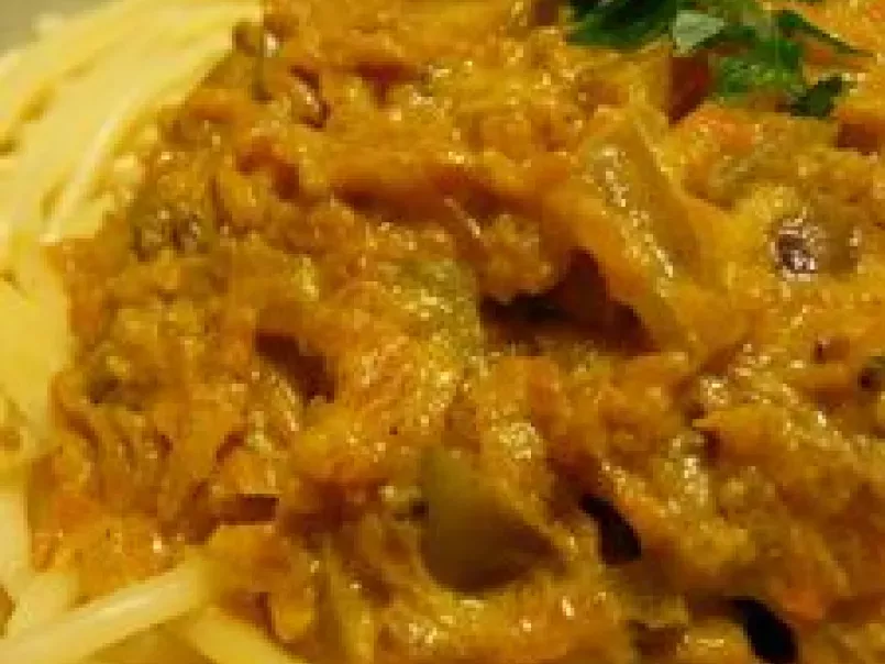 Spaghetti sauce à la courge musquée, photo 4