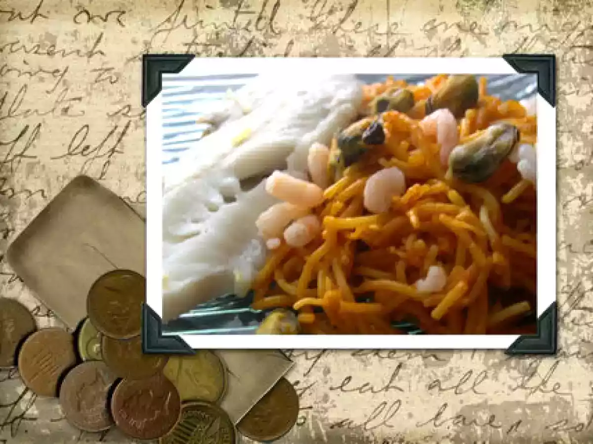 Spaghettis aux fruits de mer