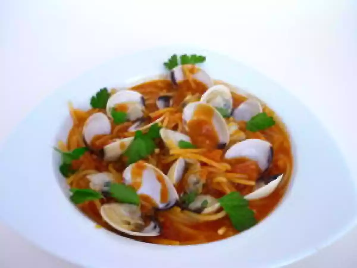 Spaghettis aux palourdes ( thermomix ) - photo 2