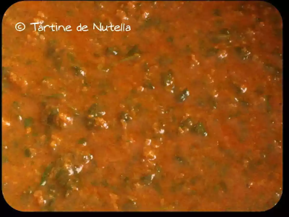 Spaghettis sauce épinard bolognaise - photo 3