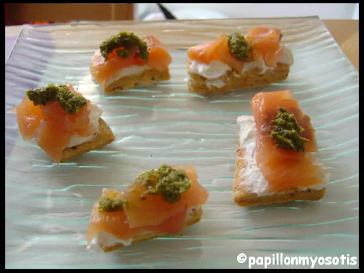 SPECIAL APERO : CROQUANTS AU SAUMON FUME - photo 2