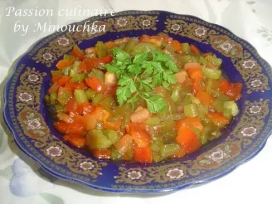 Spécial Ramadan #1: Batbouts à la kefta et salade de poivrons grillés