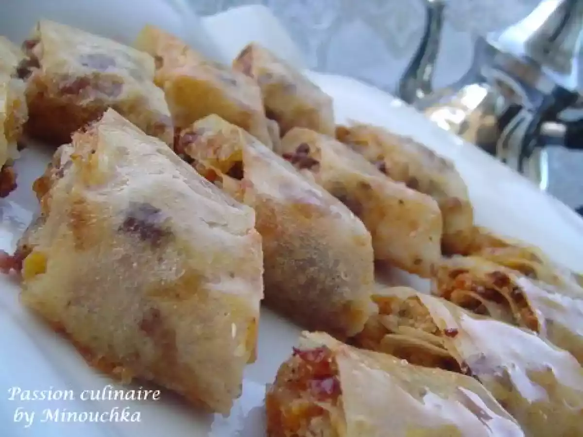 Spécial Ramadan #4: Feuilletés aux trois fruits secs (pâtisserie orientale) - photo 2