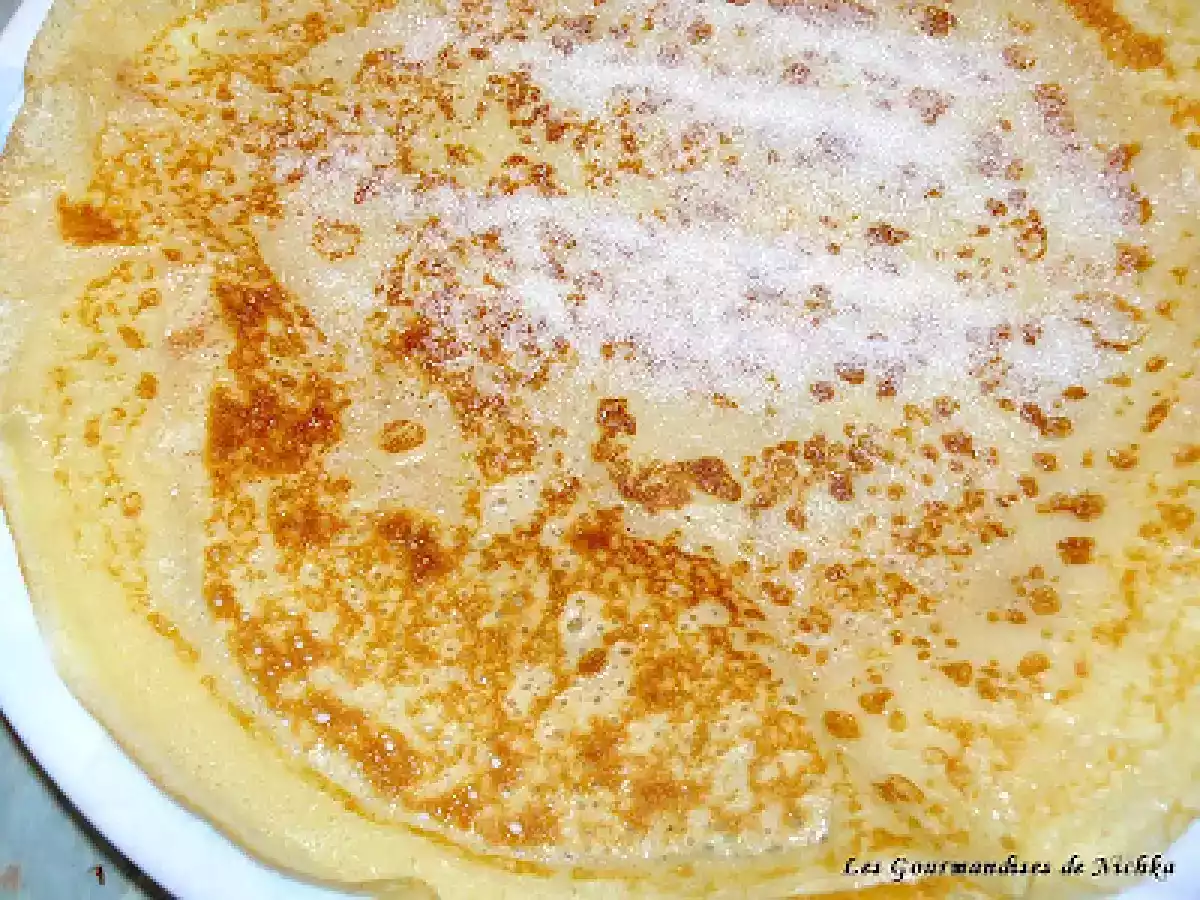 Spéciale dédicace à Flo : crèpes au lait fermenté