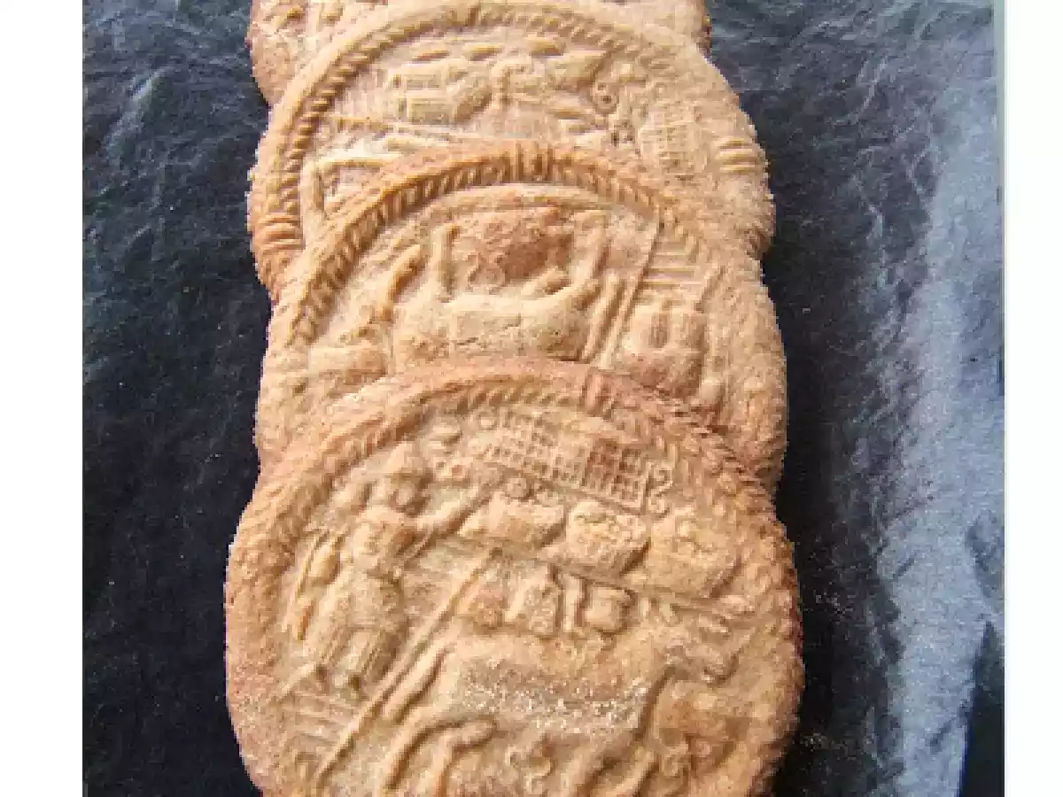 Spéculos mon premier essai avec un moule à springerle - photo 3