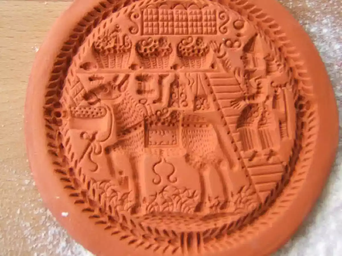 Spéculos mon premier essai avec un moule à springerle - photo 4