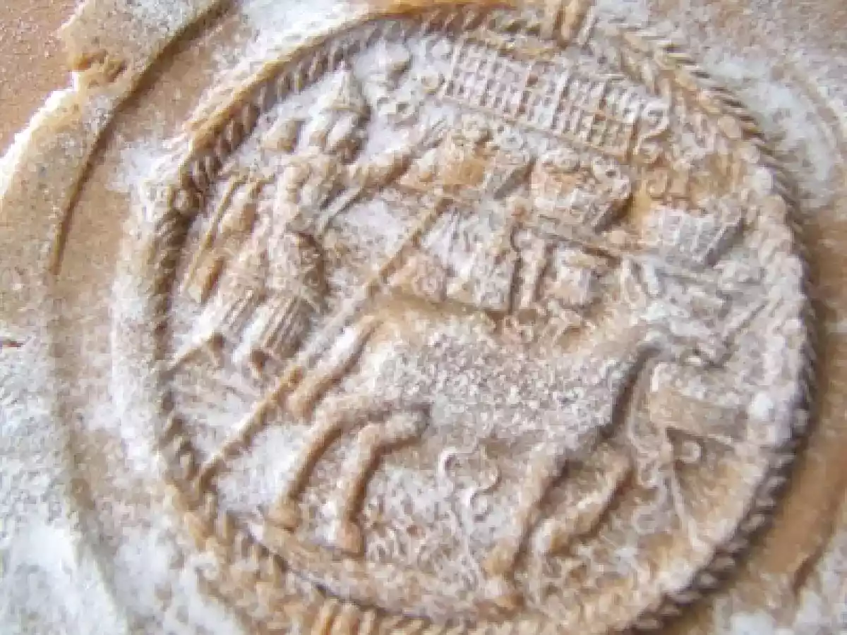 Spéculos mon premier essai avec un moule à springerle - photo 5