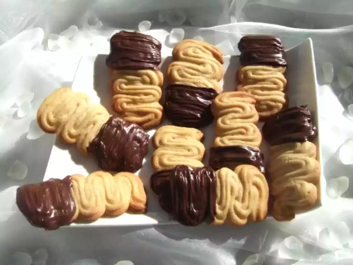 Spritz chocolat-vanille