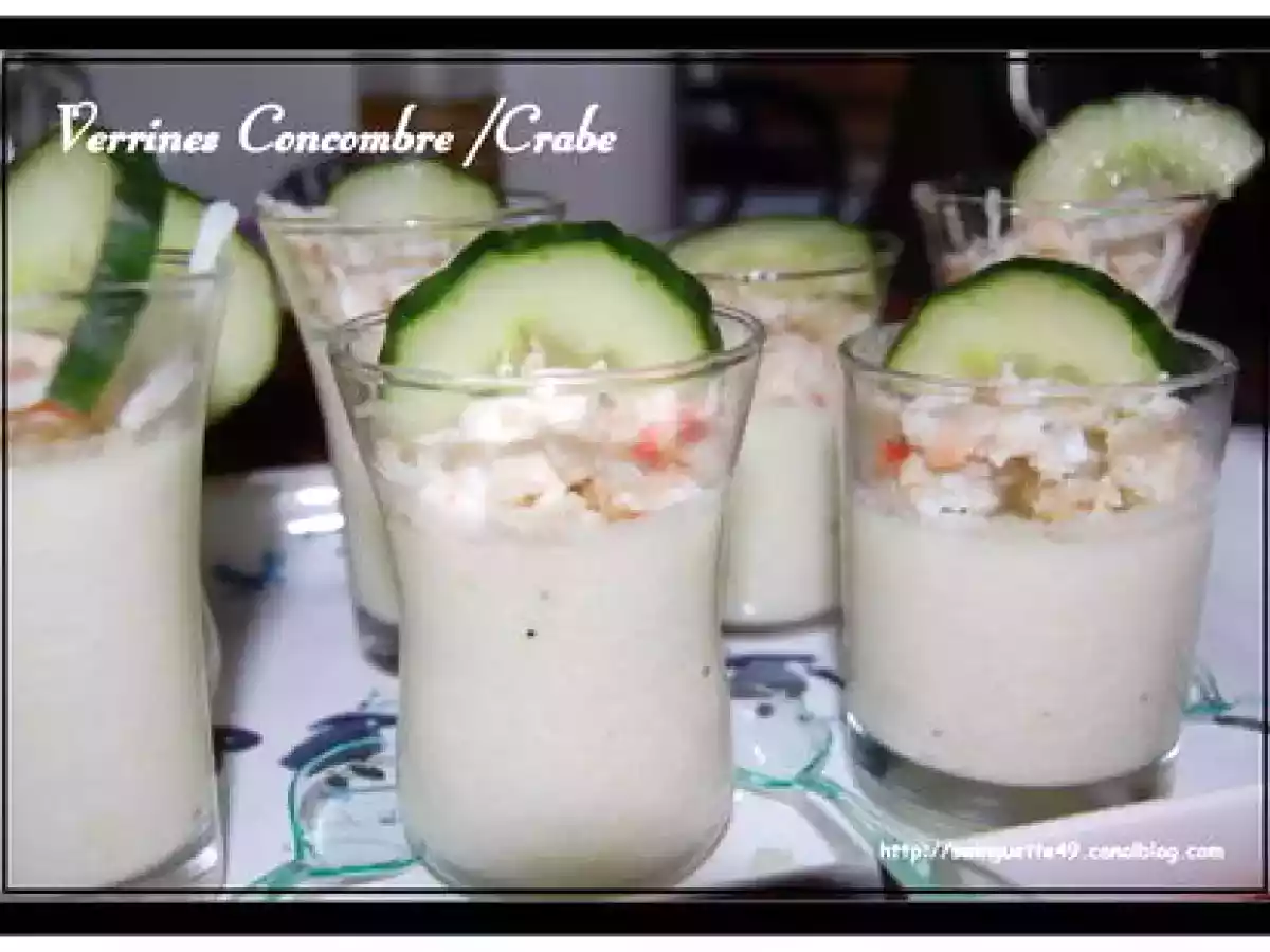 ST JACQUES au MIEL et VERRINES CONCOMBRE/CRABE - photo 3