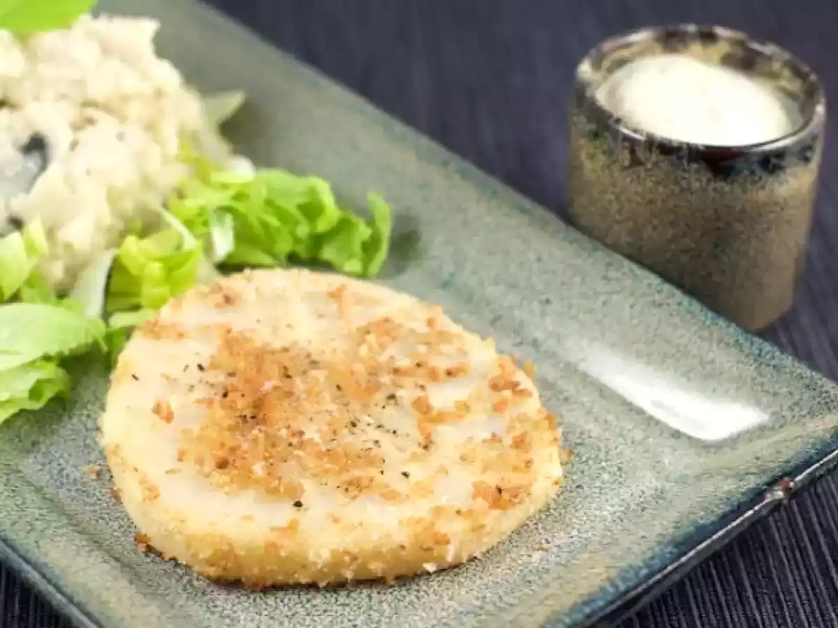 Steak de céleri et sa sauce Tartare / Celery Steak & Tartar Sauce