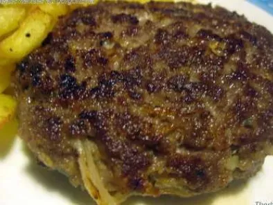 Steaks hachés au gorgonzola