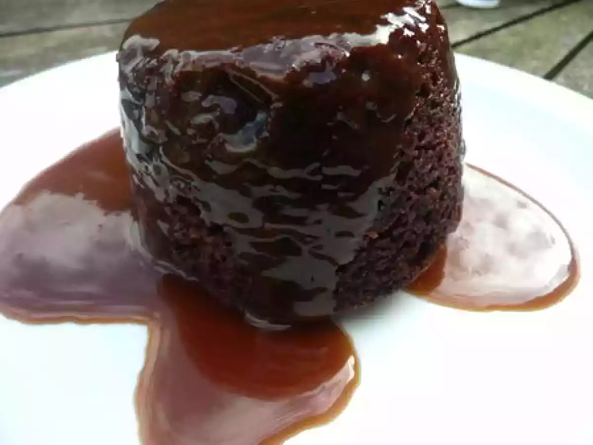 Sticky toffee pudding au chocolat