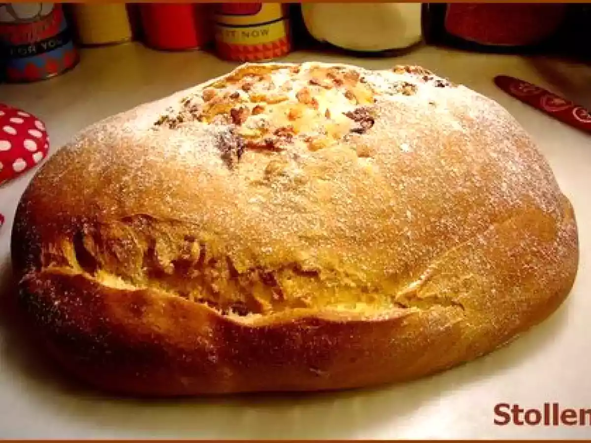 Stollen ( Brioche de Noël allemande)