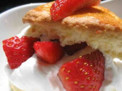 Strawberry shortcake au mascarpone