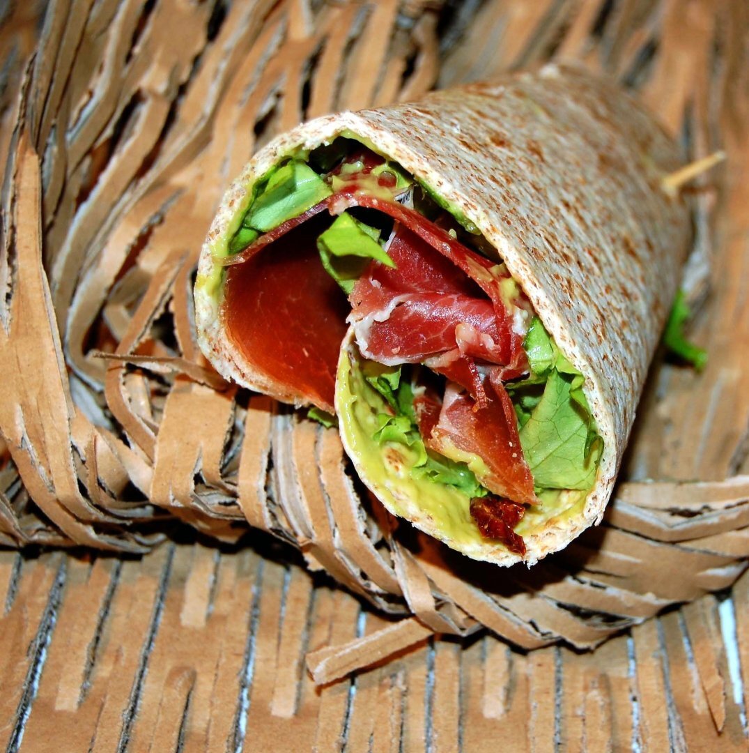 Street food, wrap au jambon Recette Ptitchef