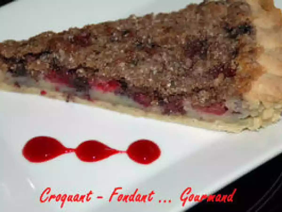 STREUSEL ALSACIEN aux FRUITS ROUGES - photo 3