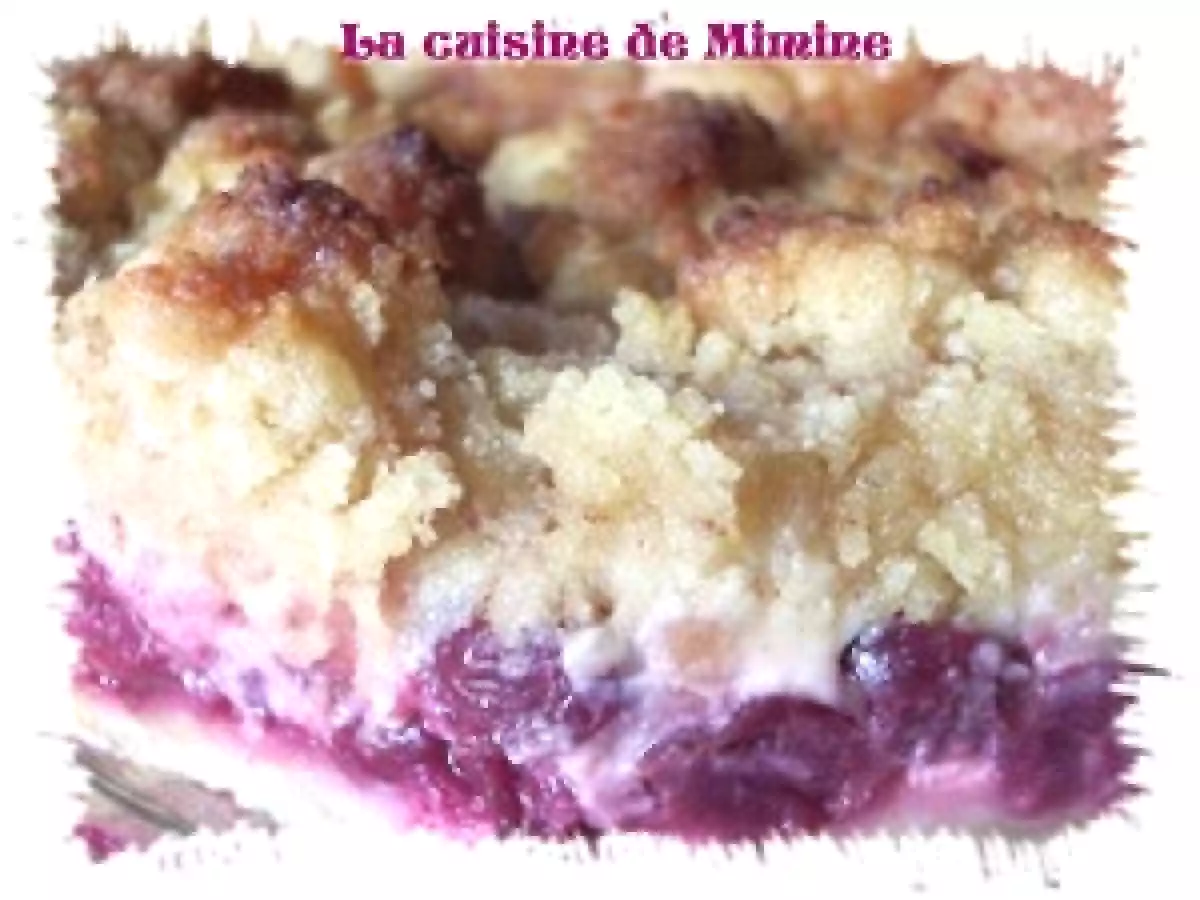 Streusel pomme cerise pour anniversaire entre copine - photo 5