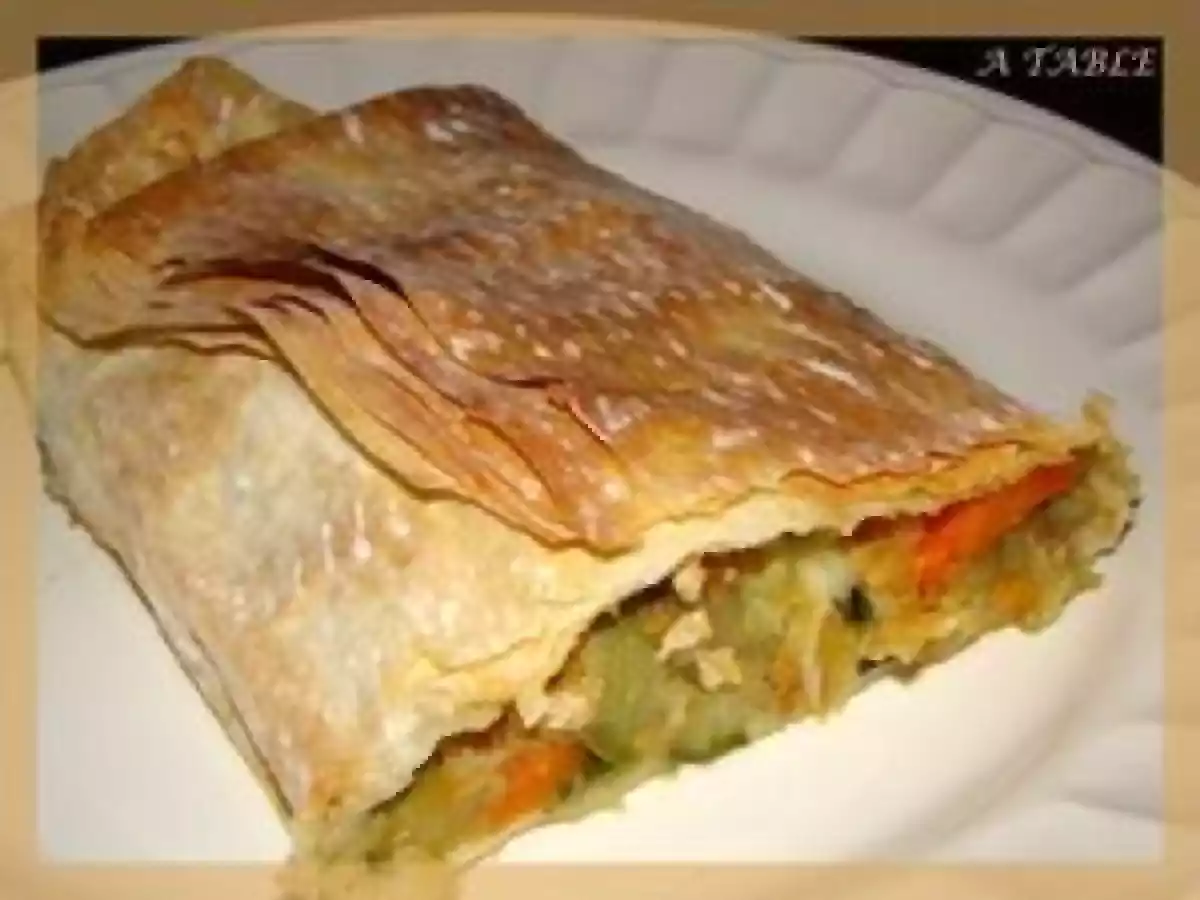 STRUDEL A LA FETA ET AUX LEGUMES