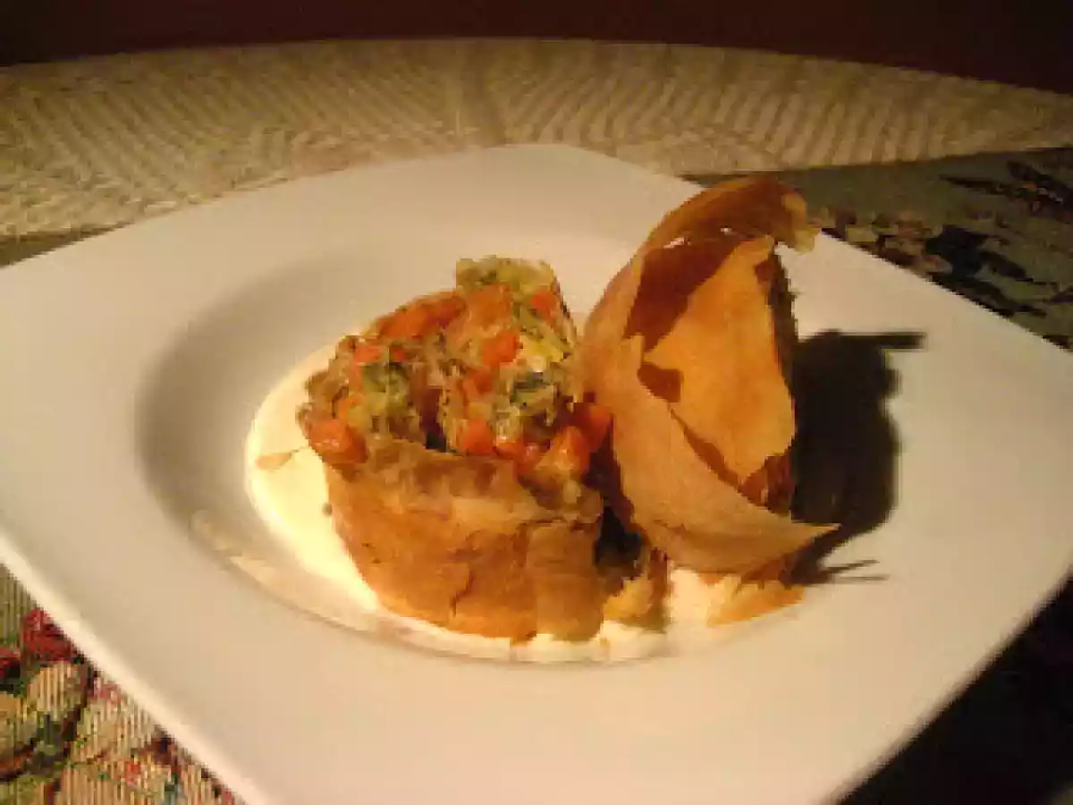 Strudel au brocoli et aux carottes du meatless monday ou lundi sans viande - photo 2