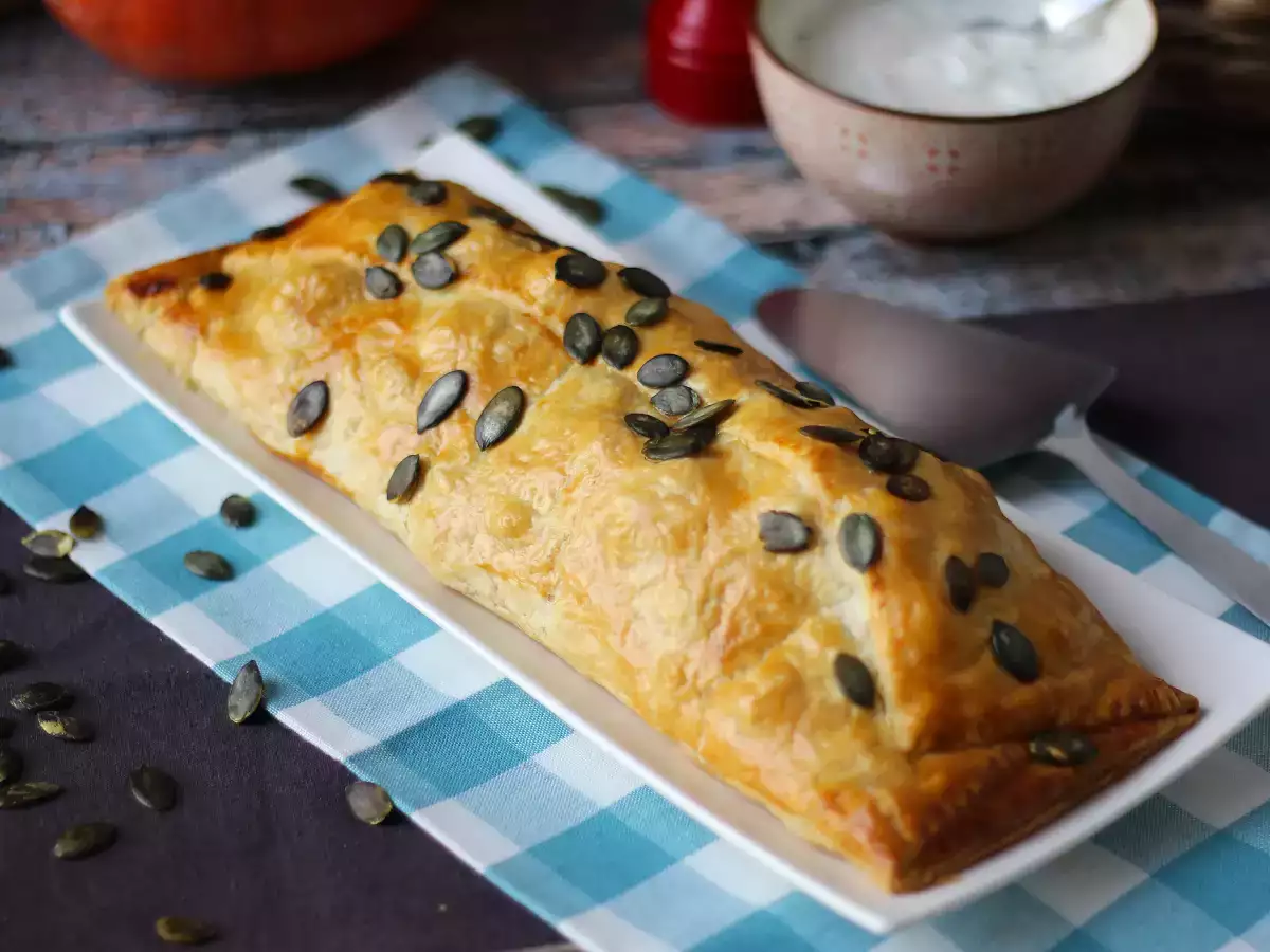 Strudel au potimarron et à la feta : recette facile et croustillante - photo 2