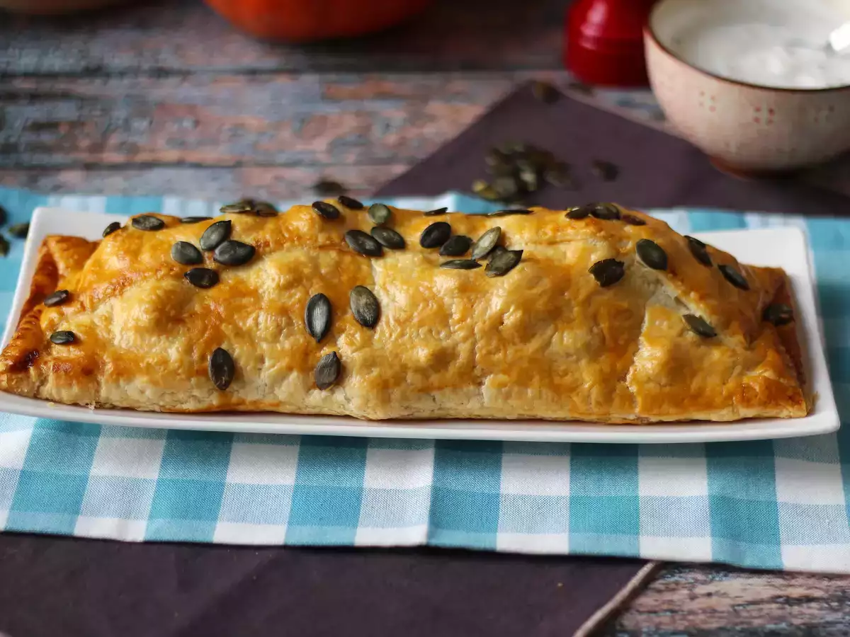 Strudel au potimarron et à la feta : recette facile et croustillante - photo 3