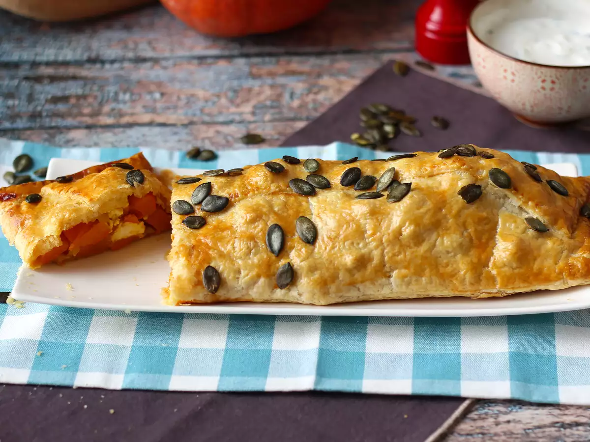 Strudel au potimarron et à la feta : recette facile et croustillante - photo 5