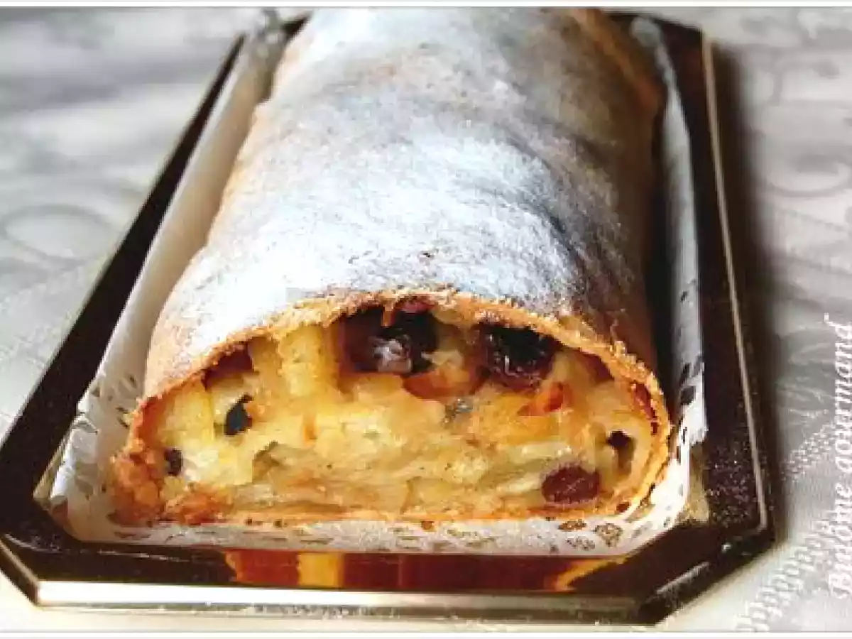 Strudel aux pommes