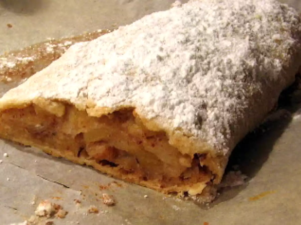 Strudel aux pommes - Apfelstrudel - photo 5