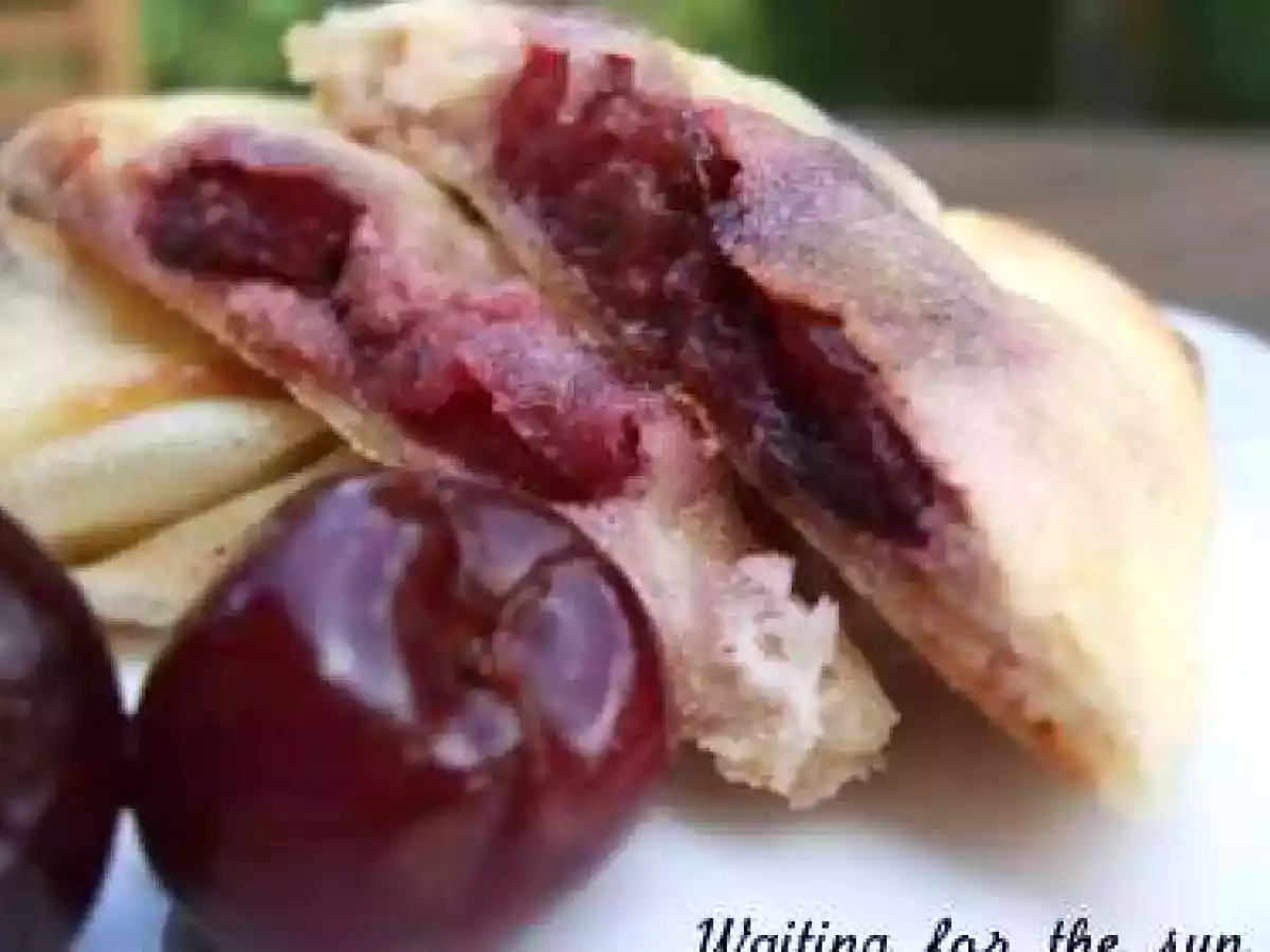 Strudel façon cheese cake aux cerises