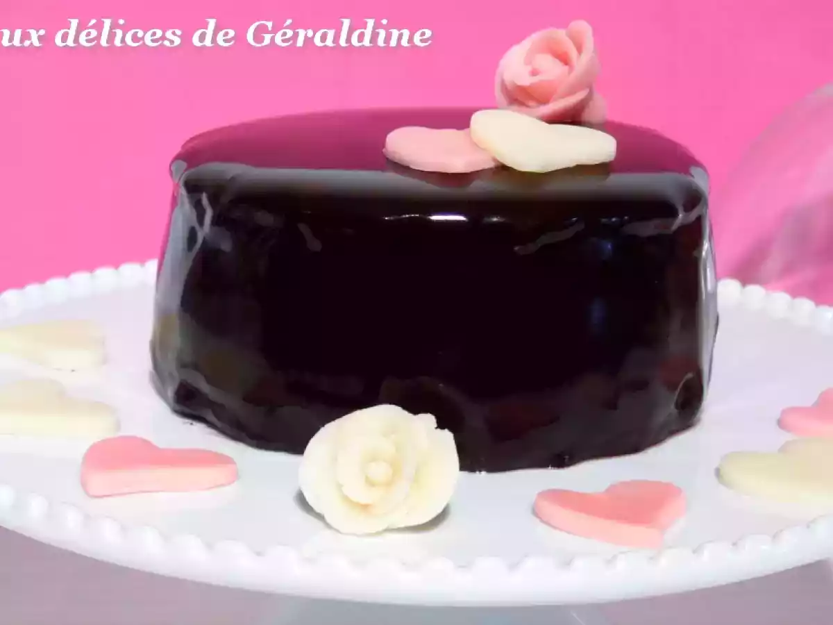 Succès au chocolat, coeur de framboise - photo 2