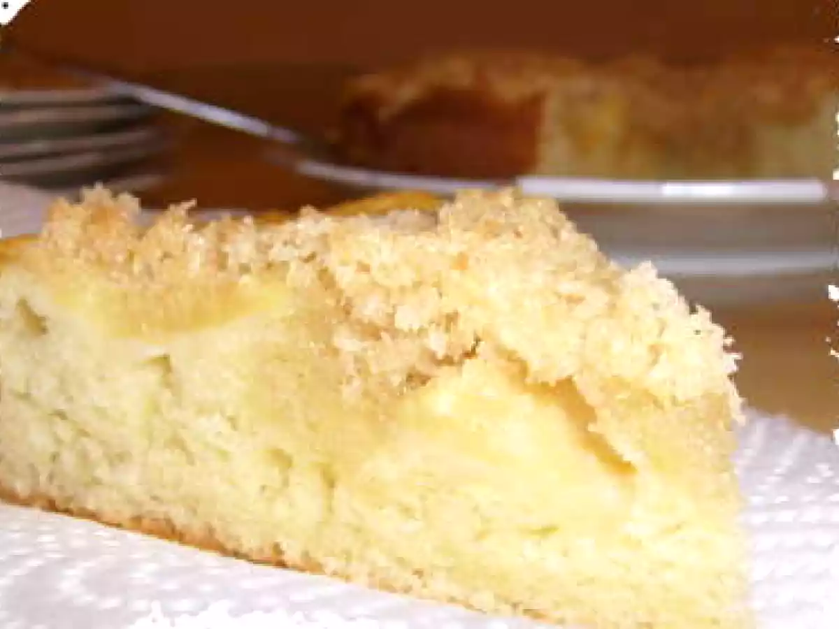 Succulent gateau pommes / banane qui croustille la coco ! - photo 3