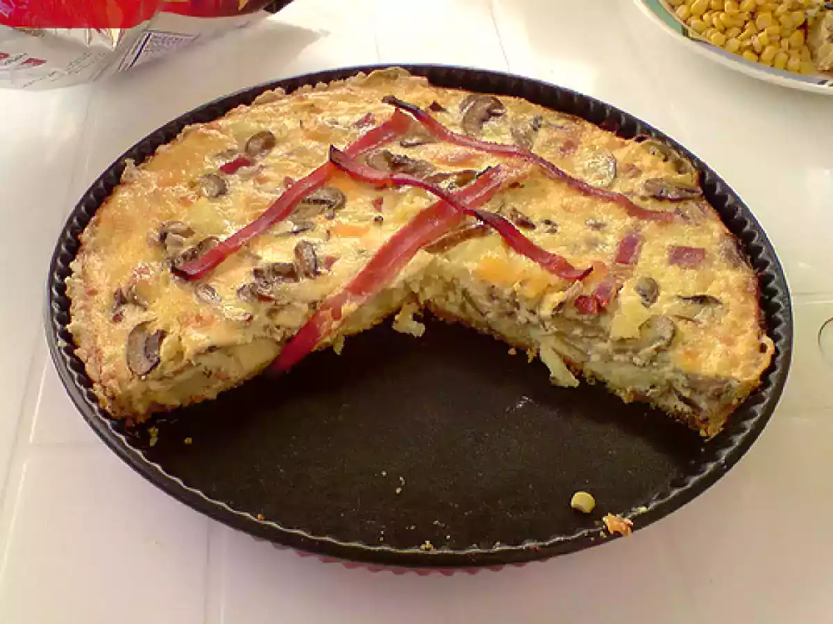 Succulente Quiche Savoyarde - photo 2