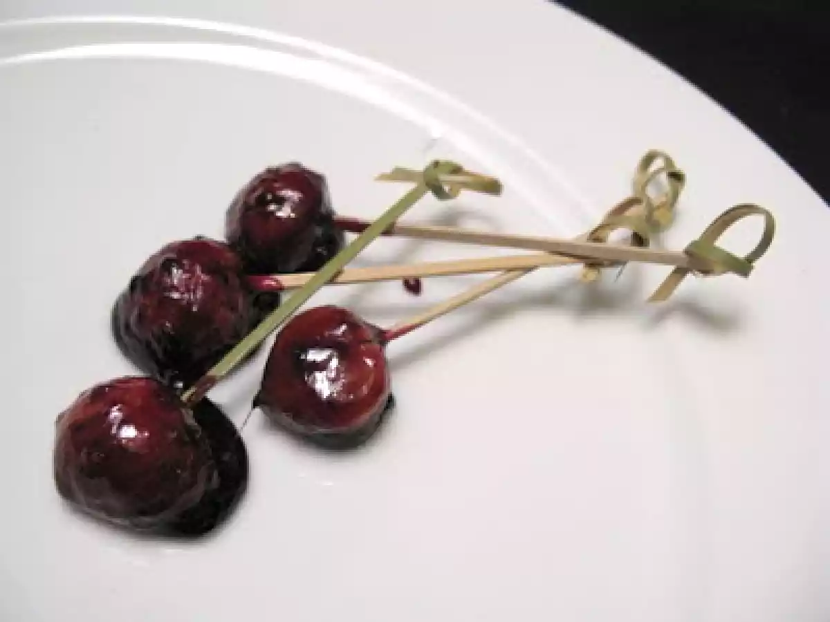 Sucettes à la châtaigne et au sureau