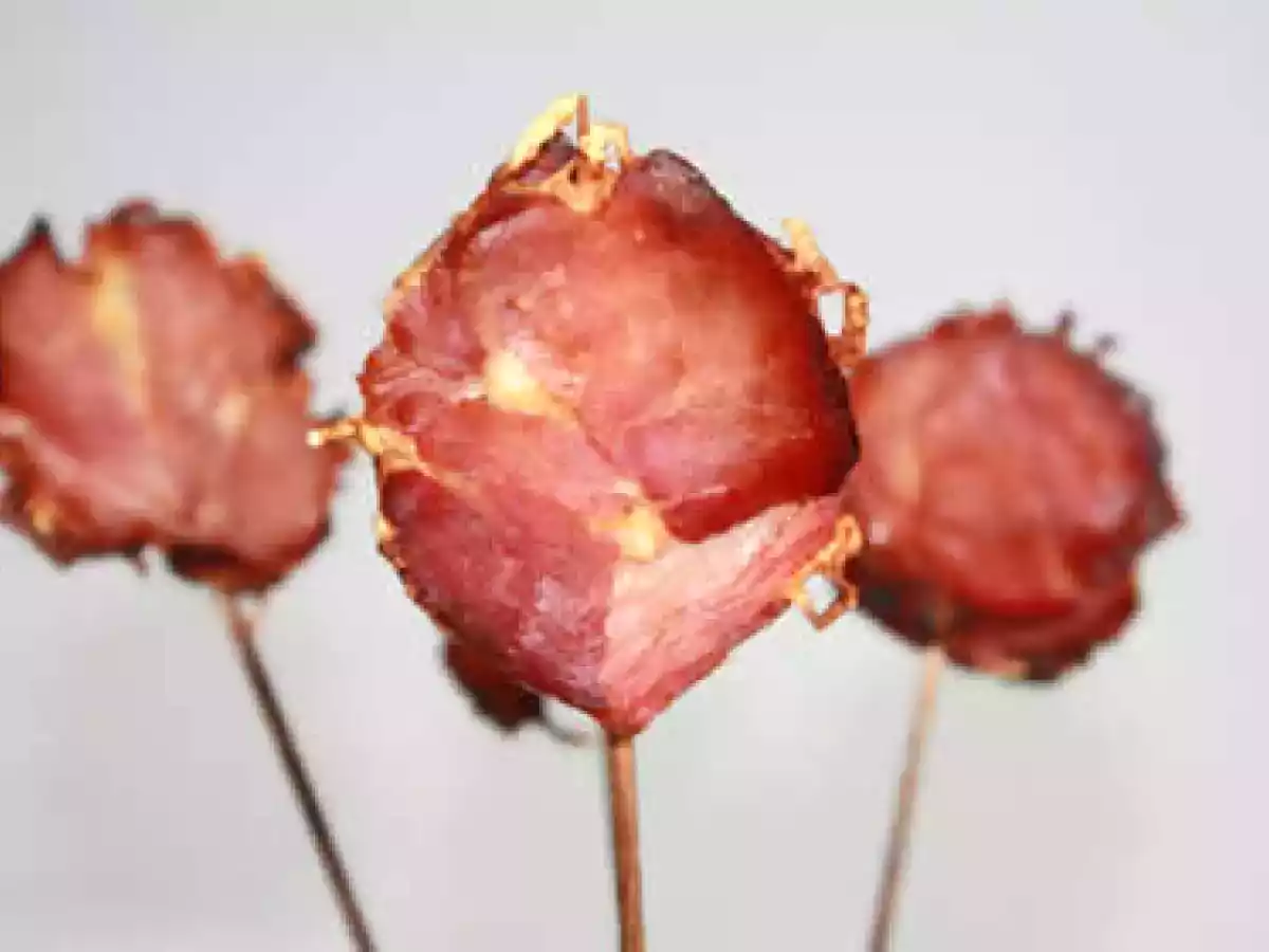 Sucettes au comté et au jambon