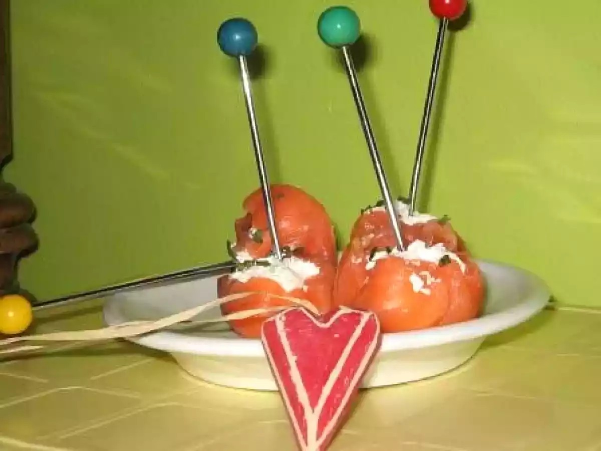 Sucettes de saumon fumé