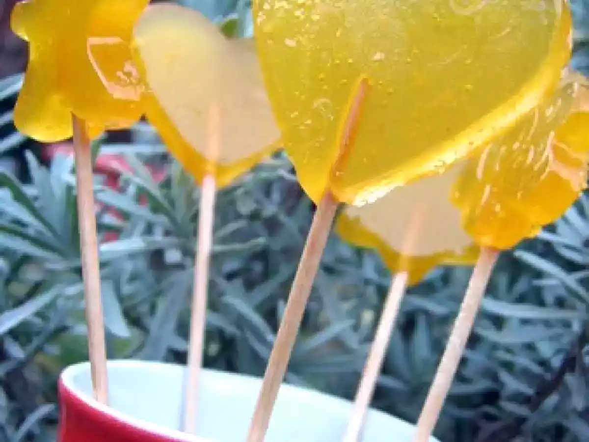 Sucettes mangue-orange