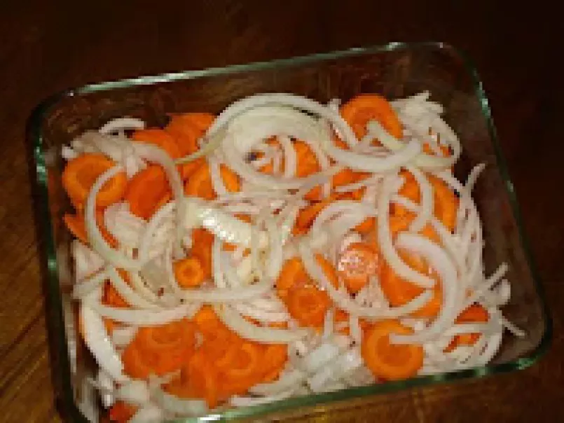 Sucré salé # 4 : Crumble de carottes et oignons au pain d'épices