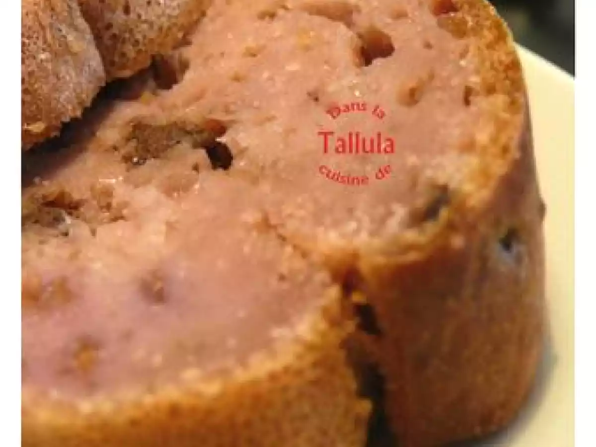 Suisse Cake à la fraise et pépites de chocolat