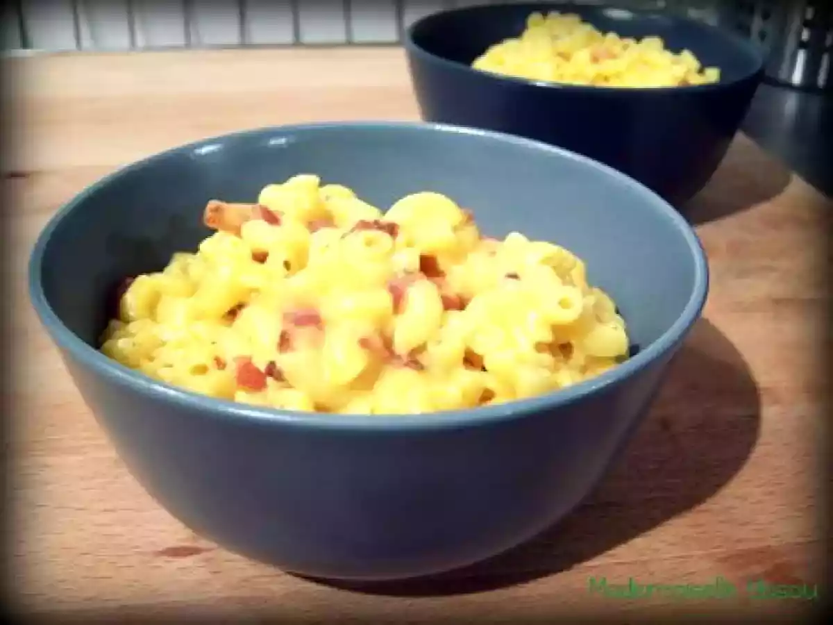 Suite de la saga Mac&cheese: les macaroni and cheese au bacon