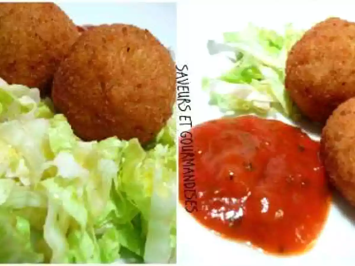 SUPPLI et sauce tomate maison