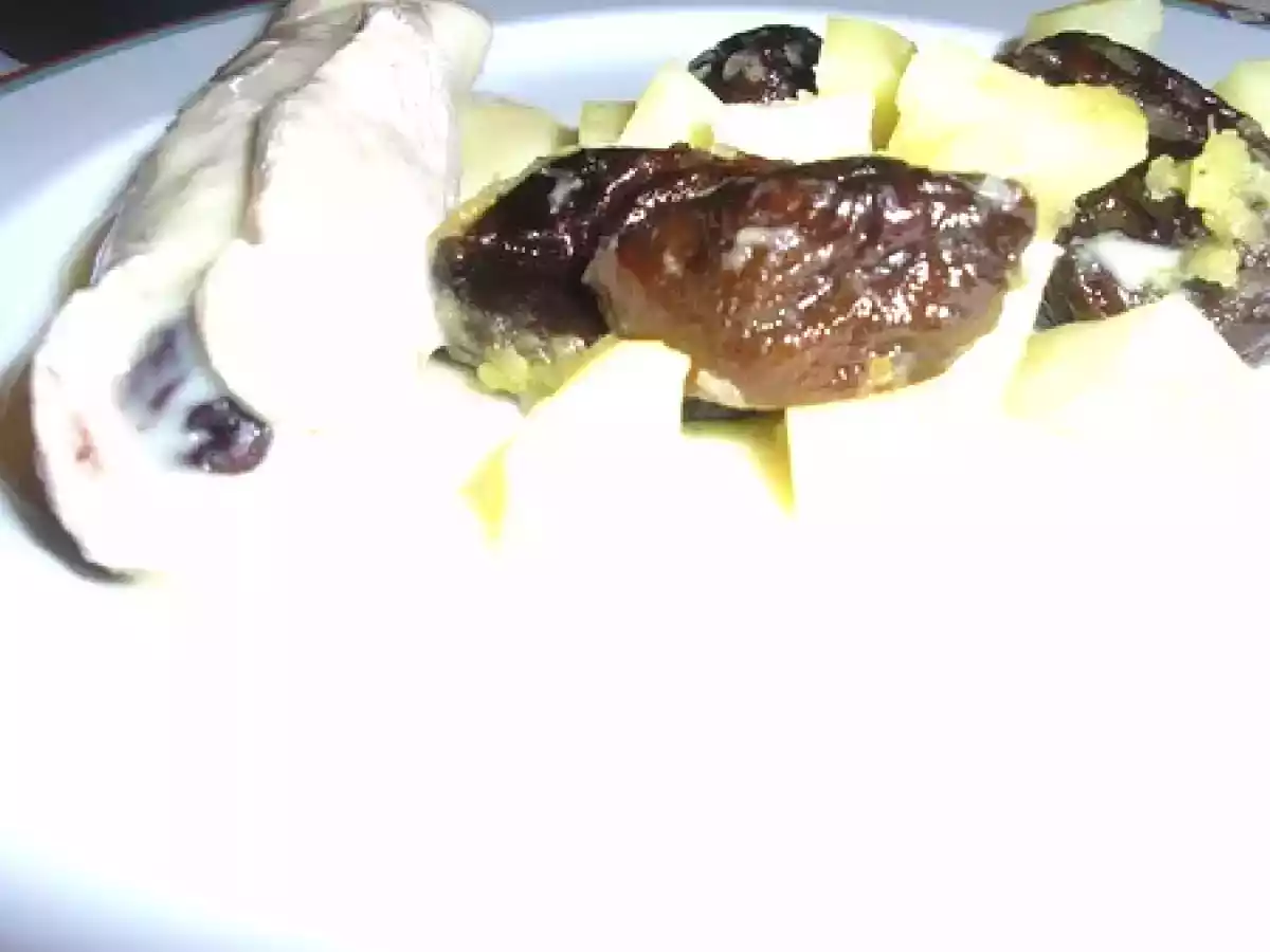 Suprême de dinde aux pruneaux