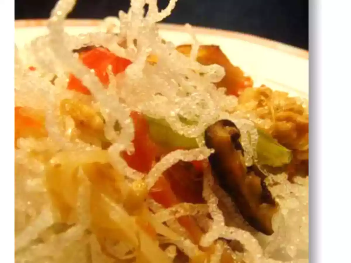 SURPRISE ASIATIQUE AU PORC ET POIVRONS