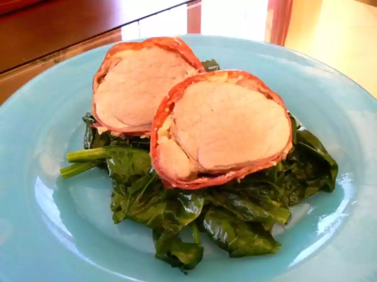 Surprise de filet mignon au jambon cru