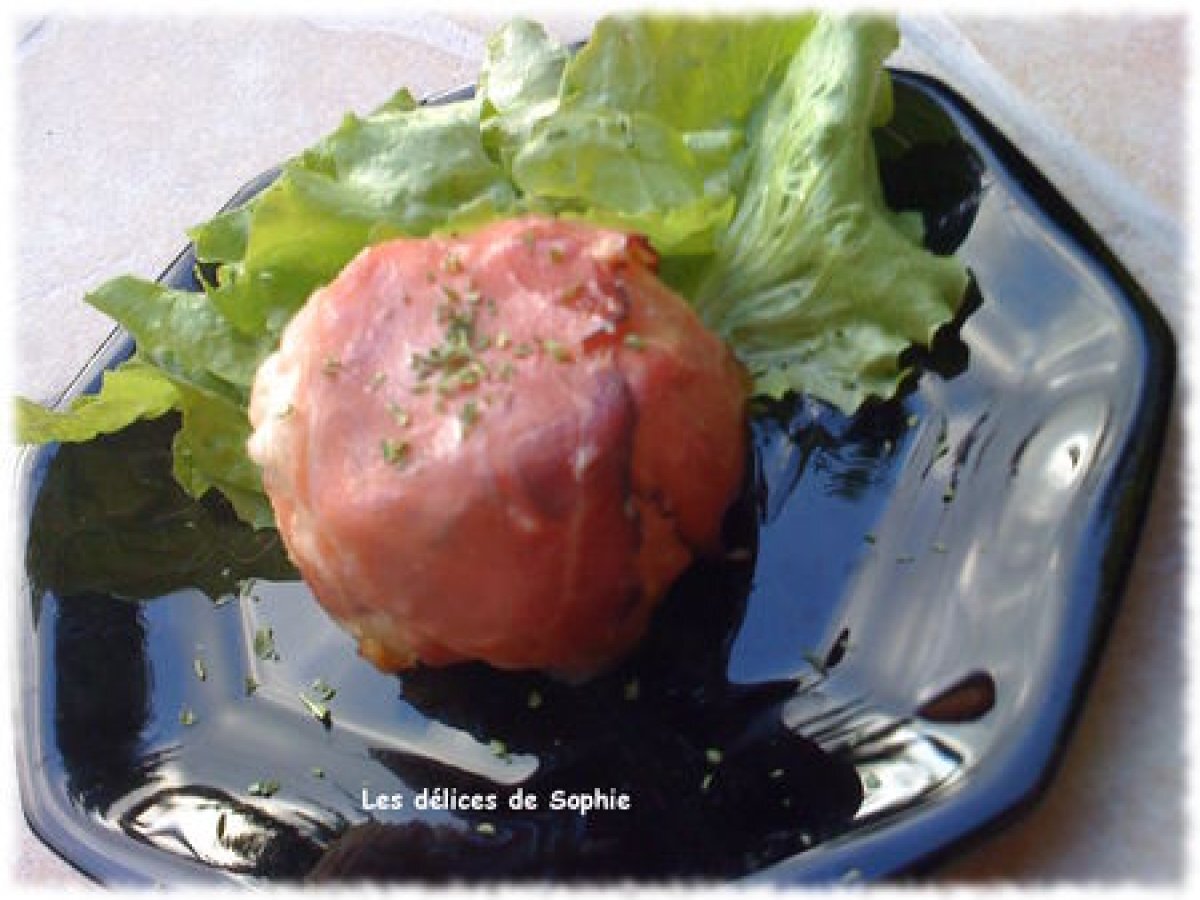 Surprise de Jambon de pays et camembert