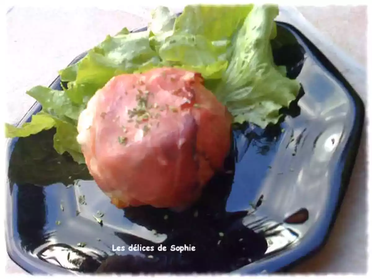 Surprise de Jambon de pays et camembert