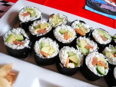 Sushi au saumon fumé - photo 2
